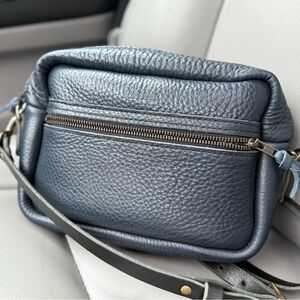 GFG Navy Sarah Original with Front Zipper Pocket and Black Strap